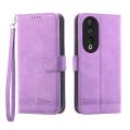 Dierfeng Dream Line TPU + PU Leather Phone Case For Honor 90 5G. 