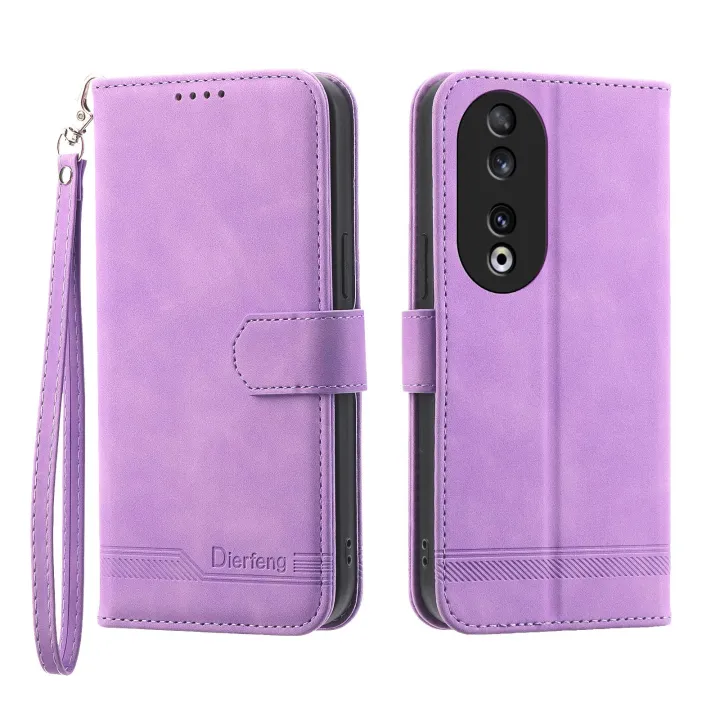 Dierfeng%20Dream%20Line%20TPU%20+%20PU%20Leather%20Phone%20Case%20For%20Honor%2090%205G%20-%20Image%209