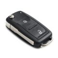 Suitable For Volkswagen Tiguan Golf Speedy Polo MK6 Undrawn Boundaries Blade Fob Brand New 3 Button Flip Remote Control Folding Key Case. 