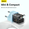 Baseus GaN5 20W Mini Portable Fast Charger For iPhone 14 13 Pro Max. 