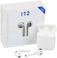 i12 TWS with Bluetooth Headset Earphone Sport and Touch Control. 