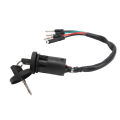 Ignition Starter Switch ATV Ignition Switch Key Stable Fast Response for FourTrax 125 1985 To 1986. 