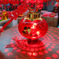 Auoyo Spring Festival Lantern Handheld Celebration Red Lantern Festival Atmosphere Decoration LED Light Chinese Red Lanterns Decorations New Year Lantern Hanging Lanterns. 