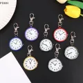 【Miga Plaza】 Flash Sale Pocket Watches Nurse Pocket Watch Keychain Fob Clock with Battery Doctor Medical Vintage Watch Gift. 
