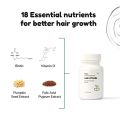 Traya Hair Vitamins Capsules, Natural DHT Blocker & Biotin Capsules for Hair Growth, Hair Fall Control, Contains 12 mcg Biotin, Vitamin, Iron, Omega 3 & Bhringraj (30 Multivitamins for Hair) jez. 