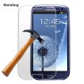 Wenefang Original 9H Tempered Glass For Samsung Galaxy S3 GT-I9300 S3 DUOS I9300i S3 NEO I9301 i9301i Screen Protector Cover GLAS Sklo Caso Capa. 