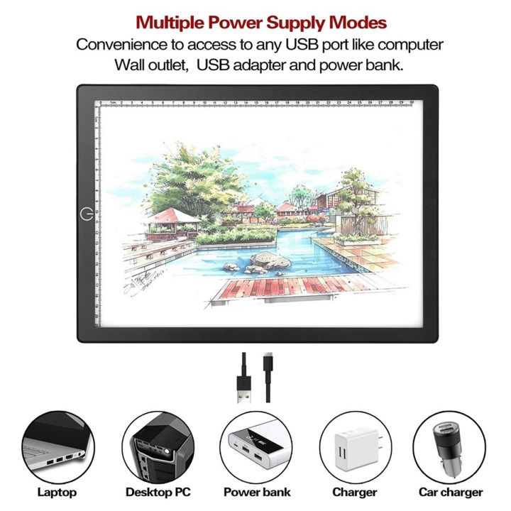 PHJ107%20%5B%20%5D%20A3%20A4%20A5%20LED%20Light%20Box%20Tracing%20Drawing%20Board%20Art%20Design%20Pad%20Slim%20Lightbox%20USB%20-%20Image%204