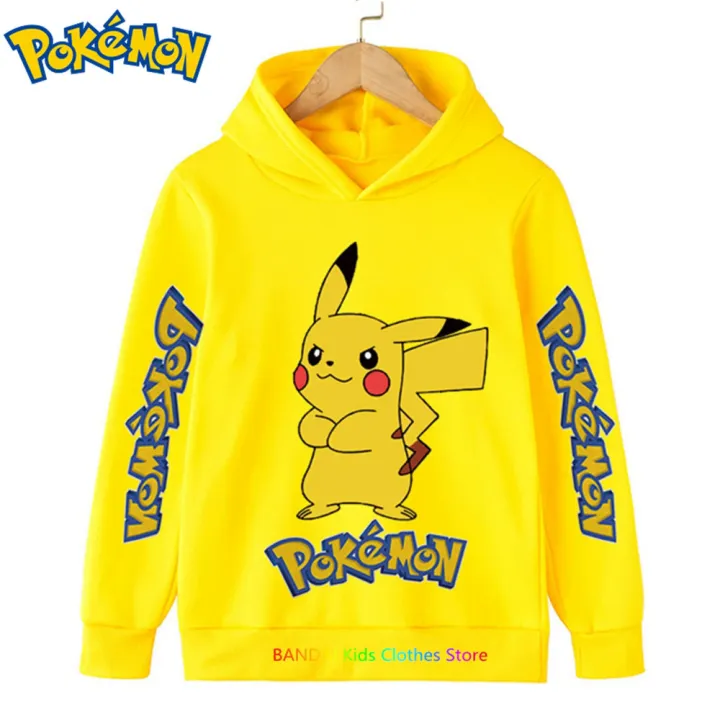 Hot%203-12%20years%20old%20kids%20Hoodie%20Fashion%20Cartoon%20print%20Pokemon%20Baby%20Clothing%20Sweatshirt%20Children%20top%20Girls%20clothing%20-%20Image%203