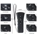 BETOP 2 in 1 Anti Barking Device Handheld LED Ultrasonic Pet Dog Repeller Control Training Device Trainer With Lights. 
