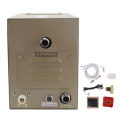 4.5KW Steam Generator Stainless Steel Automatic Drainage Wet Sauna Machine with Control Panel 220V-240V H. 