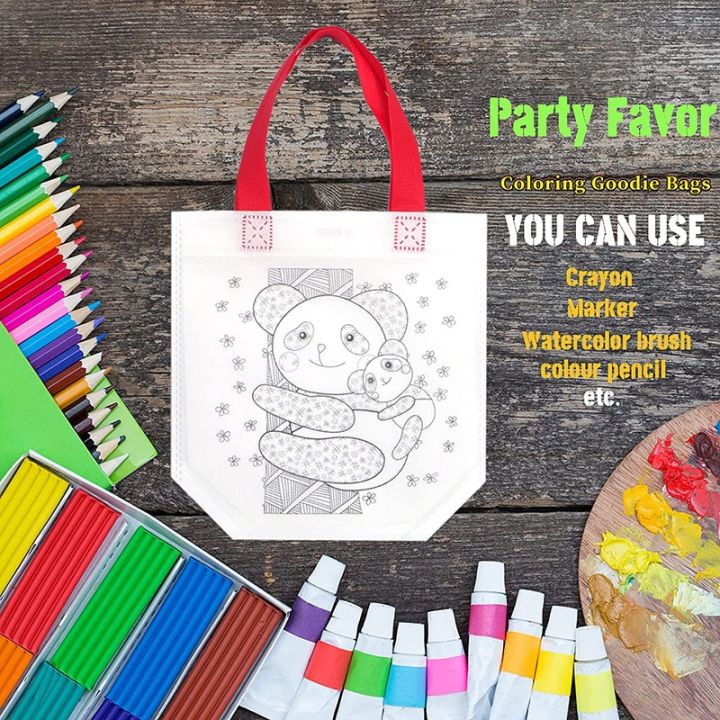 Creative%20DIY%20Graffiti%20Bags%20Both%20Sides%20Coloring%20Handmade%20Painting%20Non-Woven%20Bag%20Markers%20Kids%20Art%20Crafts%20Color%20Filling%20Drawing%20Toy%20-%20Image%205