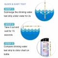 14-in-1 Swimming Pool Water Quality Test Kit Chlorine PH Value Alkalinity Hardness Test Paper Test Strip 50 PCS/Bottle. 