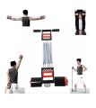 Adjustable 3 in 1 one Pack Fitness Chest Expander -- Ultimate Strength Training Tool -- Chest Expander for Man - Adjustable Chest Expander 5 Ropes Resistance Exercise System Bands Strength Trainer for Home. 