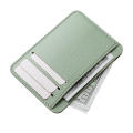 Slim Design Card Holder Fashionable Candy Color PU leather Case Multi Slot Business Card Wallet for Business Use Personal Organization Men and Women Professional Networking Safety. 