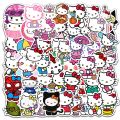 20/40pcs Hello Kitty Stickers Cute Kawaii Cat Cartoon Stickers for Laptop Scrapbook Journal Kids Girls Boys Stickers. 