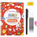 Sutuiying New SANK Copybooks Pen Magic Copy Book Free Wiping Children's Kids Writing Sticker Practice Copybook For Calligraphy. 
