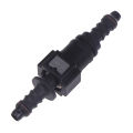 Car Fuel Line Coupler Hose Quick Release Connector Coupler ID6 7.89 Nylon Oil Pipe Adapter Straight Fuel Line Quick Connector GENGLI. 