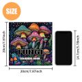 Fungi Coloring Book 24 Page Books Gift For Birthday Party Relieve Stress Kill Time Graffiti Painting Drawing Art. 