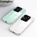 For Honor X6A case Soft Silicone Plating Electroplate Emerald Green Shining Clear Cover For Honor X6A Back Cover Phone Cases. 