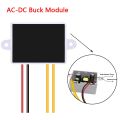 AC-DC Buck Step-down Converter Adjustable Power Supply Module Input 100-240V output 220V to 12V/24V 3A 36W Regulated Module. 
