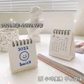 2022 cartoon small desk calendar desktop desk calendar schedule punch table double coil calendar. 