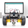 Smart Robot Kit for Programming Learning and Develop Skills Complete Kit Automation 2WD Robotic Kits. 