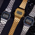 Vintage Digital Men's Watches F91w Luxury Stainless Steel Link Wrist Watch Band Business Electronic Women Clock Reloj Hombre. 