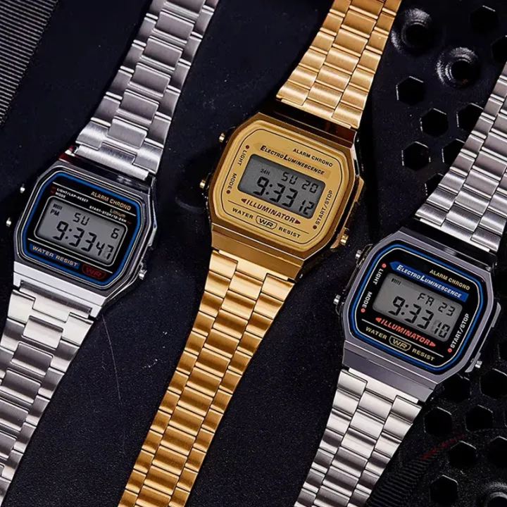 Vintage%20Digital%20Men's%20Watches%20F91w%20Luxury%20Stainless%20Steel%20Link%20Wrist%20Watch%20Band%20Business%20Electronic%20Women%20Clock%20Reloj%20Hombre%20-%20Image%202
