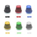 Black 35mm-Universal Mushroom Head Motorcycle Carburetor Air Filter Cleaner Intake Pipe Modified Scooter. 