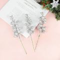 【World Supermarket 2021】3pcs Glitter Cherry Berry Christmas Tree For Home DIY Fake Flowers Xmas Party New Hanging Ornaments. 