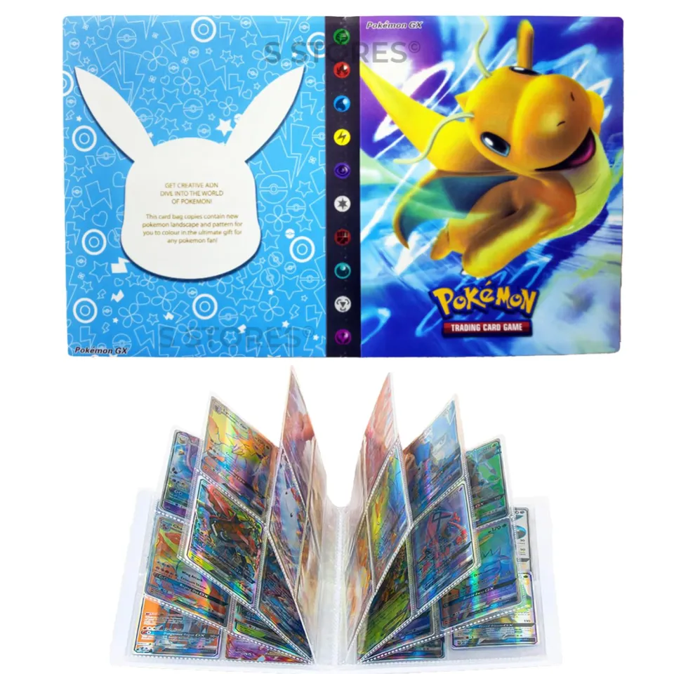 pokemon card book amazon Amazon.com: Tenmorn Card Binder for Pokemon Cards 4-pocket 400  Pockets.Trading Card Holder Album Book Case for TCG Cards.with 50 Removable  Sleeves.for Collectors Boys Girls Toys Gift(black) : Toys & Games