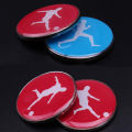 1pc Referee Side Toss Double Face Sports Football Pattern Soccer Volleyball Flip Coin Souvenirs Gift For Kids Adults. 