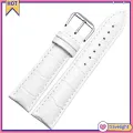 【ZIME】Women's Men's Unisex Faux Leather Watch Strap Buckle Band Black Brown White. 