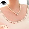 Women Fashion Pendant Chain Choker Faux Pearls Statement Necklace Jewelry. 
