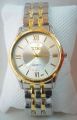 Ladies women luxury silver gold mixed two tone Watch. 