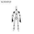 Robot Photography Prop 15 Robot Action Figure Multi-jointed Movable 3d Printed Model Articulated Dummy Figurine for Kids Adults Gift Idea. 