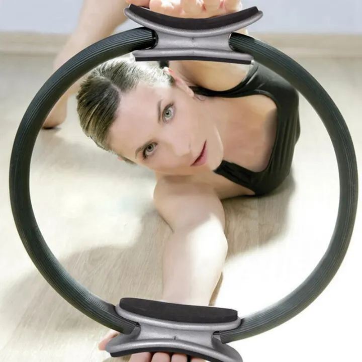Pilates%20Ring%20Magic%20Circle%20Body%20Sport%20Exercise%20Fitness%20Strength%20Yoga%20Tool-Black%20-%20Image%203