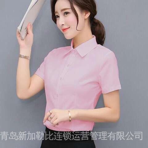 Shirt%20Business%20Summer%20Shirt%20Work%20Clothes%20Formal%20Wear%20Slim%20Fit%20Shirt%20Work%20Clothes%20White%20Short%20Sleeve%20Professional%20Student%20Female%20OL%20Half%20Sleeve%20-%20Image%204