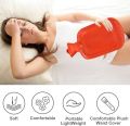 Rubber Hot Water Bag Bottle, Great for Pain Relief, Hot and Cold Therapy (Large Size). 