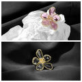 For Suit Sweater Shirt Broche Women's  Flower Brooch Vintage Jewelry Retro Style Brooches Decoration. 