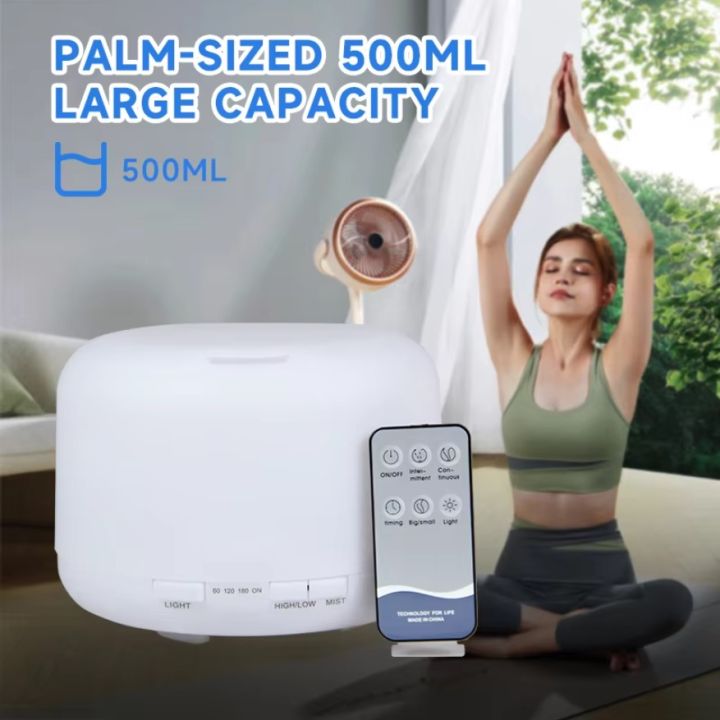 Electric%20Air%20Humidifier%20Aroma%20Diffuser%20500ML%20Ultrasonic%20Cool%20Mist%20Maker%20Fogger%20LED%20Remote%20Control%20Essential%20Oil%20Diffuser%20-%20Image%2010