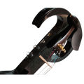 Electric Violin - Solid Wood Violin Bow Stringed Instruments Acoustic Electronic Silent Violin  , Upgraded black. 