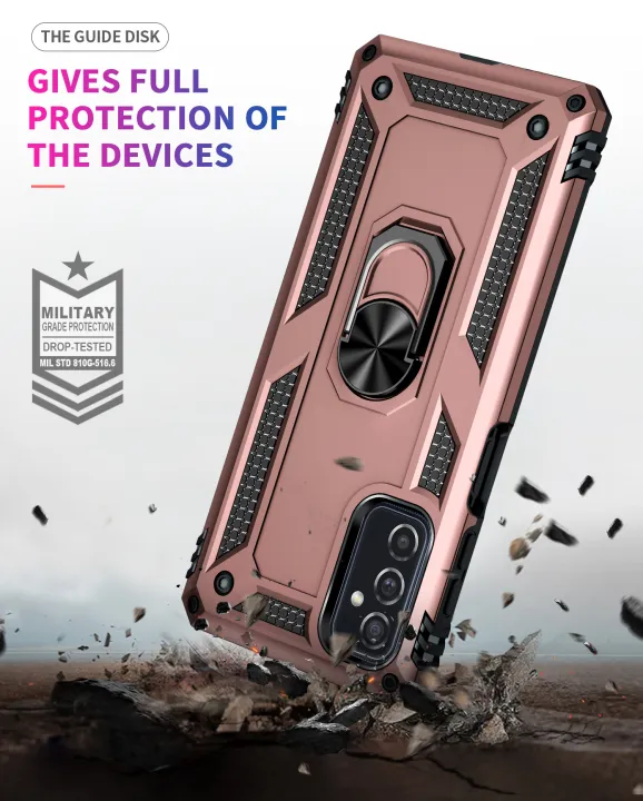 Vantime%20for%20Samsung%20Galaxy%20M52%205G%20Hard%20Case%20Hybrid%20Cover%20Stand%20Holder%20Casing%20-%20Image%203