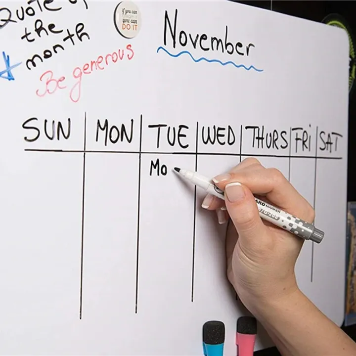 A5%20Size%20Small%20Whiteboard%20Mini%20Message%20White%20Board%20Magnet%20Fridge%20Stickers%20Menu%20Dry%20Erase%20Calendar%20Memo%20Memorandum%20-%20Image%203