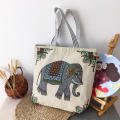 New Fashion Accessory Embroidered Tote Bag Canvas Crossbody Bag Ethnic Style Handbag Retro Embroidered Handbag. 