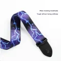 welcomehome Leather Guitar Strap Adjustable Folk Guitar Belt Musical Instrument Parts. 