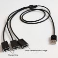 USB Splitter USB Extension Cable USB Male to 3 USB Female Adapter Multiple USB Port USB 1 Male to 3 Female Power Cord. 