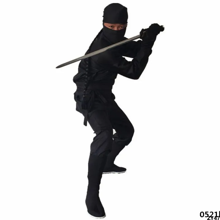Costume%20performance%20night%20walking%20male%20and%20female%20ninja%20costume%20cloak%20black%20male%20martial%20arts%20suit%20assassin%20thief%20bandit%20-%20Image%207