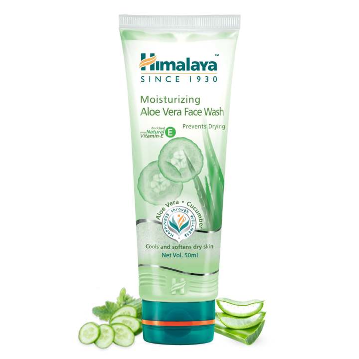 Himalaya Moisturising Aloevera Face Wash 50ml