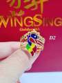 Wing Sing 916 Gold Majestic Classic Peacock Ring / Cincin Merak Padu Emas 916. 